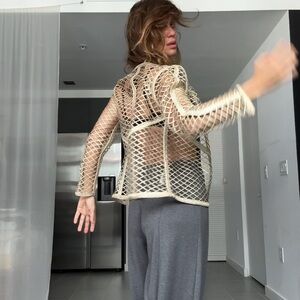 Uterque sheet golden jacket